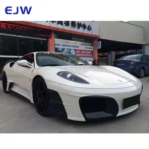 Para 2005-2009 <span class=keywords><strong>Ferrari</strong></span> F430 parachoques especial coche parachoques delantero falda lateral alerón trasero cuerpo Kit apariencia mejorada - Product Image 2