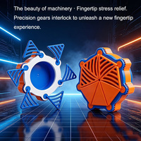 Boîte à Fidget Rotative Personnalisée en Plastique Écologique, Jouet Éducatif Transformable Anti-Stress pour Enfants