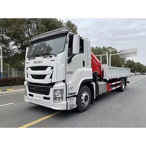 รถบรรทุก ISUZU GIGA ติดเครนแบบ Knuckle Boom ขับเคลื่อน 4x2 บรรทุกสินค้า ติดตั้งเครนแขนพับได้ 8 ตัน - Product Image 2