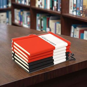 Custom Logo Stone Paper Waterproof Spiral A5 Notebook Sewing Mini Outdoor <b>Journal</b> Leather Cover for Office Writing Diary - Product Image 4