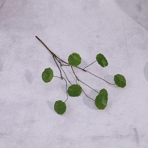 Adornos de Hoja de Loto Pequeña con Detalles en Cobre, Arreglos Florales para Bodas, Flores Artificiales Decorativas y Plantas Verdes - Product Image 6