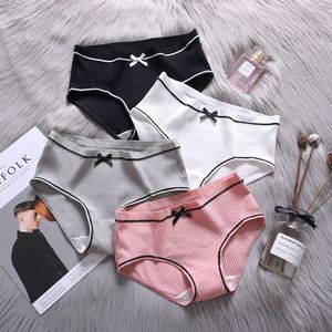 Haute qualité femmes caleçons femme étudiant fil mi-taille fille Sexy mignon grande taille pantalon - Product Image 4