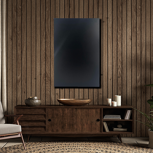 Cheminée électrique infrarouge 800W avec thermostat, télécommande, montage mural, en métal, étanche, chauffage rapide, chauffage de la pièce - Product Image 1