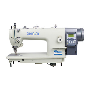 Machine à coudre industrielle électronique robuste pour cuir, vestes, portefeuilles, jeans, empeignes en tissu, moteur programmable et durable - Product Image 4