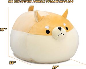 كيس حبوب لتخزين الحيوانات مع غطاء منظم لعبة للفتيات باللون الأصفر فقط دون ملء - Product Image 4