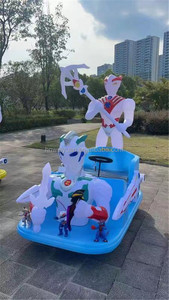 2025 <span class=keywords><strong>Super</strong></span> <span class=keywords><strong>Hero</strong></span> Best-seller Park Populaire Aire de jeux pour enfants Amusement Ride Kids Electric Ride on Bumper Car pour les ventes - Product Image 3