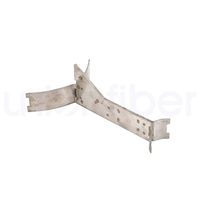 Support de fixation de câble en acier inoxydable 304 SF320 pour montage sur poteau de câble électrique aérien pour installation ADSS