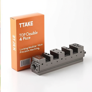 TTAKE TOP Double Modular <b>Vice</b> 4 Piece Locking Modular Vises For Precision Machining - Product Image 2
