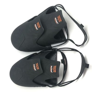 Couvre-chaussures de sécurité extérieures en caoutchouc TPU antidérapant à bout en acier Couvre-chaussures de protection unisexes - Product Image 1