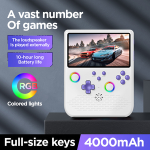 Consola de Juegos Retro Portátil X H5, Pantalla IPS de 5 Pulgadas, Batería de 4000 mAh con Joysticks RGB, 34 Simuladores, Juegos Precargados - Product Image 5