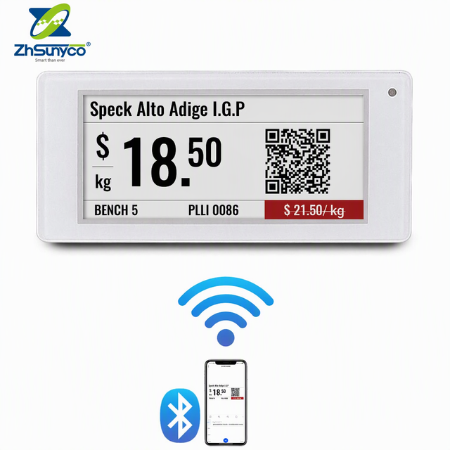 Esl Rfid Esl Supermarket Digital Price Tags Electronic Shelf Label for Shop