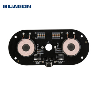 Modulo di ricarica wireless a doppio dispositivo con chip singolo, modulo <span class=keywords><strong>caricabatterie</strong></span> wireless a doppia ricarica con chip singolo, <span class=keywords><strong>caricabatterie</strong></span> rapido da 15W - Product Image 4