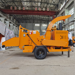 <span class=keywords><strong>Trituradora</strong></span> <span class=keywords><strong>de</strong></span> Madera y <span class=keywords><strong>Ramas</strong></span> Montada en Remolque, con Rodillo <span class=keywords><strong>de</strong></span> Alimentación y Canal <span class=keywords><strong>de</strong></span> Descarga, para Jardinería y Silvicultura - Product Image 5