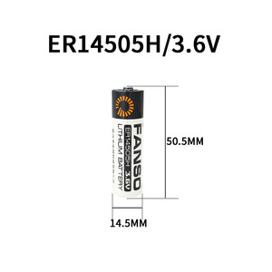 Batería de Litio <span class=keywords><strong>FANSO</strong></span> ER14505H 3.6V 2700mAh Tamaño AA para Sistemas CNC, PLC, Instrumentos Inteligentes, Medidores de Agua, Juguetes y Control Remoto - Product Image 5