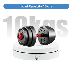 Piattaforma Girevole 3 in 1 <span class=keywords><strong>per</strong></span> <span class=keywords><strong>Fotografia</strong></span> a 360 Gradi, Tavola Rotante Elettrica Motorizzata ed Espositore <span class=keywords><strong>per</strong></span> Gioielli e Prodotti - Product Image 6