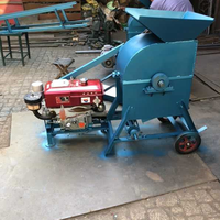 Broyeur de terre pour machines agricoles, broyeur d'argile, broyeur de feuilles de pin, broyeur de rafles de maïs, broyeur de maïs électrique, à vendre au Zimbabwe