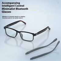 Protection UV Lunettes de sécurité intérieures et extérieures Protection contre la lumière bleue Bluetooth AI Powered Translation Smart Glasses With Speakers
