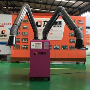 Évacuateur de fumée de soudage autonettoyant CE, collecteur de poussière avec deux tuyaux d'aspiration - Product Image 5