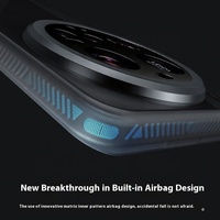 Kaou funda de carga inalámbrica magnética ultrafina anticaída todo incluido para xiaomi15 Ultra funda de teléfono móvil