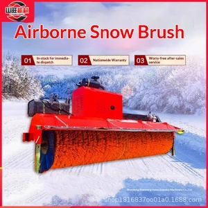 แปรงกวาดหิมะติดตั้งบนยานพาหนะสำหรับถนนขนาดใหญ่ ใช้สำหรับการบำรุงรักษาในฤดูหนาวและการกำจัดหิมะ - Product Image 1