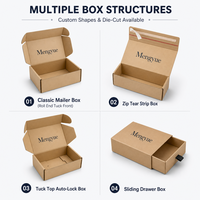 Boîte d'expédition écologique pour avion, personnalisable avec logo, en carton ondulé, pour emballage cadeau de bijoux, pliable et recyclable