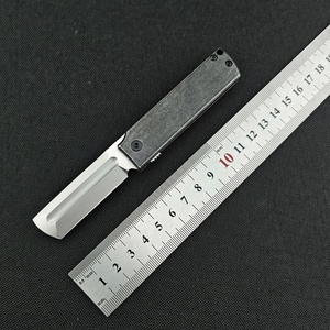 Couteau pliant de défense C99 pour la chasse en plein air et le camping, entièrement en acier, haute dureté, portable, multi-usage, OEM/ODM, couteau à fruits DIY - Product Image 6