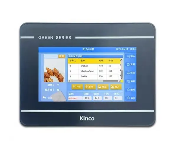 Venda quente 100% original Kinco controle industrial Automação interface homem-máquina tudo em um HMI Gl043 GL043E Series dispositivos