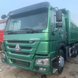 Used in mining/ construction, Howo widely used 6x4 heavy duty tipper howo dump truck