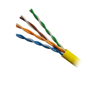 Trong Nhà Hoặc Ngoài Trời 4 Cặp 23awg Đồng Trần Hoặc CCA 305M 1000ft Kéo Hộp Cáp Lan Ftp Cat6 Sftp Cat6 Utp Cat6