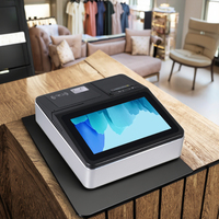 Dernière conception 11.6 ''Smart Pos Machine Touch Caisse enregistreuse Android Systèmes Pos Tout-en-Un Lecteur de carte NFC Terminal de paiement Pos