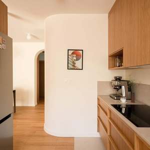 Vermont House Design Armarios de cocina completamente modernos Muebles de cocina de estilo de madera Armarios de cocina de China con Isla