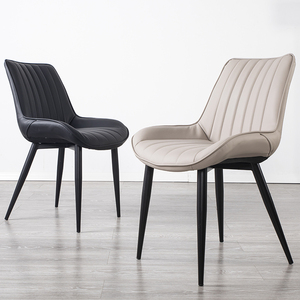 <strong>Dining</strong> <strong>Chair</strong> <strong>Blue</strong> Silla De Comedor De Cuero Azul Navy <strong>Blue</strong> <strong>Dining</strong> Room <strong>Chairs</strong> Black Metal Legs Luxury <strong>Blue</strong> Leather <strong>Dining</strong> <strong>Chair</strong> - Product Image 4