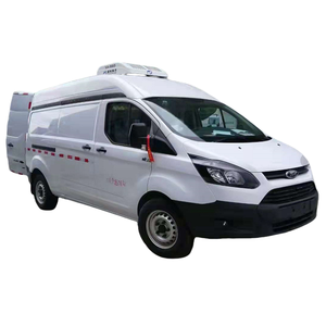 Mini furgoneta de gasolina, coche de entrega de comida de pollo congelado, móvil 4x4, camión refrigerado pequeño, camión refrigerador de carne y pescado de 2 toneladas - Product Image 1