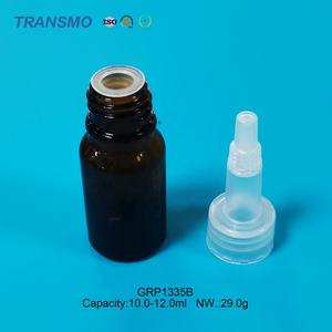Biodegradable Glass Dropper <b>Bottle</b> Glass Lotion <b>Bottle</b> Luxury 10ml <b>Amber</b> Glass Essential Oil <b>Bottle</b> - Product Image 4