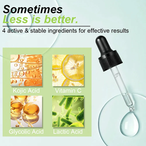 Suero Facial Natural de Ácido Kójico para Blanquear, Iluminar y Unificar el Tono de Piel, 30 ml, Venta al Por Mayor, Marca Privada - Product Image 6
