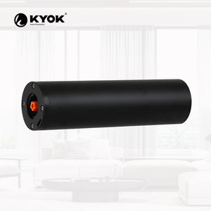 Ensemble de rideaux motorisés KYOK Black Motorized Roman Rod Luxury Modern Bluetooth Sensor - Product Image 2