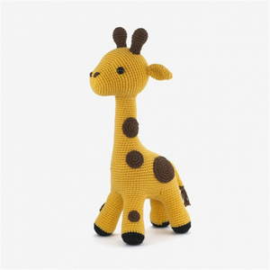 Adorable <span class=keywords><strong>Jirafa</strong></span> <span class=keywords><strong>Amigurumi</strong></span>, Muñeco <span class=keywords><strong>de</strong></span> <span class=keywords><strong>Jirafa</strong></span> Tejido a Crochet, Juguete <span class=keywords><strong>de</strong></span> <span class=keywords><strong>Jirafa</strong></span> <span class=keywords><strong>de</strong></span> Peluche Hecho a Mano - Product Image 4