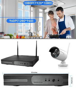 Hệ Thống <span class=keywords><strong>Camera</strong></span> An Ninh Nhìn Đêm Đủ Màu WiFi 4CH 1080P Hệ Thống Giám Sát H.265 Không Dây Và <span class=keywords><strong>4</strong></span> <span class=keywords><strong>Camera</strong></span> CCTV CC501 - Product Image 5