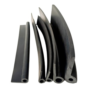 दरवाजे के फ्रेम सुरक्षात्मक सीलिंग के लिए गर्मी प्रतिरोधी p प्रकार एपडीम रबर सीलिंग स्ट्रिप गैसकेट - Product Image 3