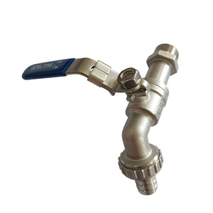 Robinet à eau en acier inoxydable, vannes à bille flottantes de 1/2 pouce, installation facile, usage industriel - Product Image 2