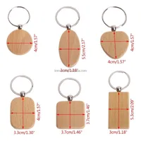 Простой Сувенирный брелок для ключей Linkwood, брелок для ключей с выгравированным логотипом на заказ, пустой деревянный брелок для ключей с именем