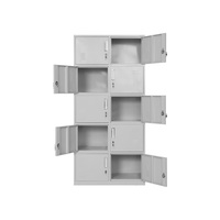 Archivador Metálico Moderno Ajustable con Cerradura para Oficina en Casa, con 3 Cajones para Almacenamiento de Documentos y Contabilidad