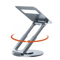 Supports de tablette PC en aluminium, support pliable et réglable pour ordinateur portable pour iPad Pro, support de bureau pour ordinateur portable