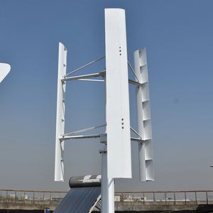เครื่องกำเนิดไฟฟ้าพลังงานลมแบบแกนตั้ง Ce Roof Mount Residential 2000w 48v 96v สำหรับใช้ในบ้าน ประสิทธิภาพสูง - Product Image 2