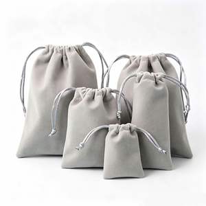 Velvet Drawstring Pouch for Jewelry Cosmetics Gemstones <b>Watches</b> & More - Product Image 2