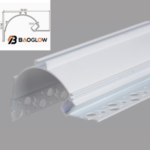 Hot Sale Plastering the <b>Cove</b> <b>Lighting</b> Trough Stair Handrail Handle Free Drawers Aluminum Led Aluminum Profile Led Strip Channel - Product Image 1