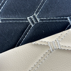 Tela <span class=keywords><strong>de</strong></span> cuero <span class=keywords><strong>de</strong></span> PVC <span class=keywords><strong>de</strong></span> 0,6mm con bordado <span class=keywords><strong>de</strong></span> diamantes 3D <span class=keywords><strong>de</strong></span> <span class=keywords><strong>esponja</strong></span> <span class=keywords><strong>de</strong></span> 6mm <span class=keywords><strong>para</strong></span> alfombrillas <span class=keywords><strong>de</strong></span> coche, Material <span class=keywords><strong>de</strong></span> polipiel a precio <span class=keywords><strong>de</strong></span> fábrica <span class=keywords><strong>para</strong></span> suelo <span class=keywords><strong>de</strong></span> coche - Product Image 3