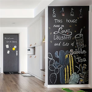 Papel Tapiz <span class=keywords><strong>Autoadhesivo</strong></span> de Pizarra, Decoración del Hogar, Adhesivo de Pared de Pizarra sin Marco - Product Image 5