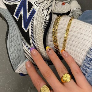 Bracelets <span class=keywords><strong>de</strong></span> <span class=keywords><strong>cheville</strong></span> en acier inoxydable avec chaîne plate <span class=keywords><strong>de</strong></span> type hip-hop, zircon, imperméables, plaqués or 18 carats, pour femmes, cadeau - Product Image 5