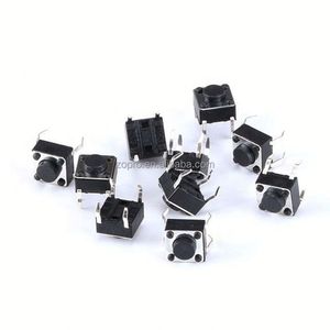 6x6 Push Button <b>Switch</b> DIP 6X6X4.3 Light <b>Touch</b> <b>Switch</b> 6*6*4.3/5/6/7/8/9/10/11/12/13/14/15MM the Power <b>Switch</b> 4Pins 20PCS - Product Image 6